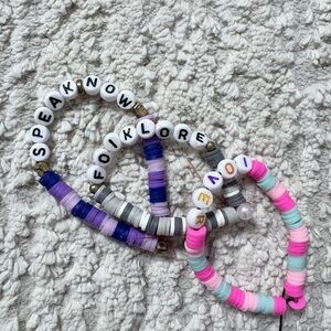 Colorful Beaded Taylor swift bracelet Set